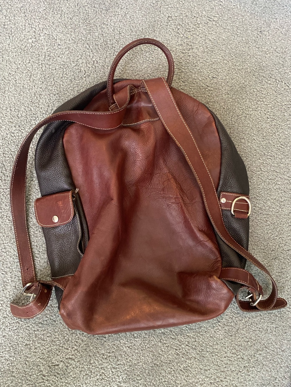Vintage Roots Leather Backpack - Picture 2 of 9